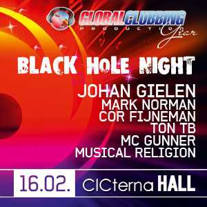 Global Clubbing - Year: Black Hole Night