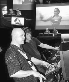 The World's First VJ Duo 'Addictive TV' in Moscow