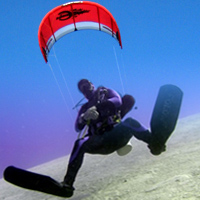 Enrollment is open at the Kitesurfing School