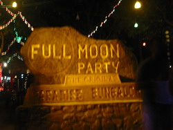 Full Moon Party in Thailand