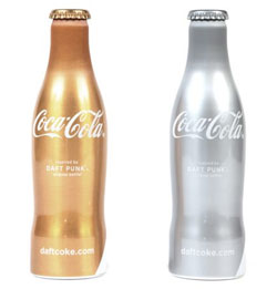 Daft Punk представляет новый дизайн бутылок Coca-Cola
