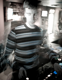 Alex Danilov at the 'Breathe Deeper' Party